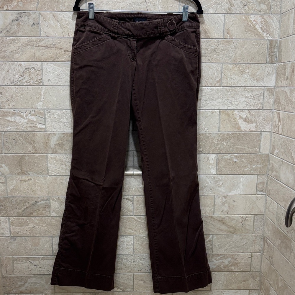 The Limited Brown Flared Pants Size 4